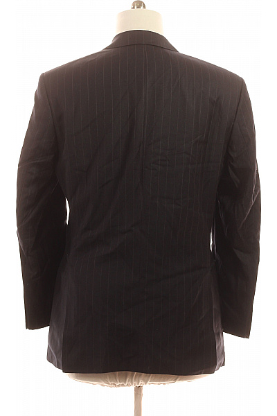 Peek & Cloppenburg Pánské vlněné sako elegantní pruhované business moderní Velikost 50 | Peek & Cloppenburg | obrázek 3