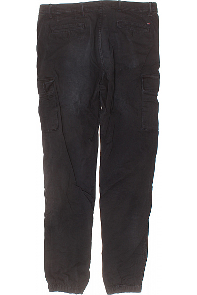 TOMMY HILFIGER Pánské černé cargo kalhoty volnočasové jogger s kapsami Vel. XS | TOMMY HILFIGER | obrázek 2