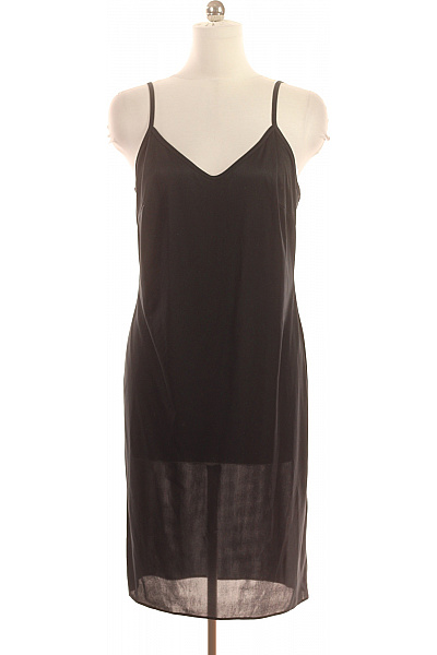 Dámská černá saténová košilka na ramínka Velikost 42 | Unimoda | obrázek 2