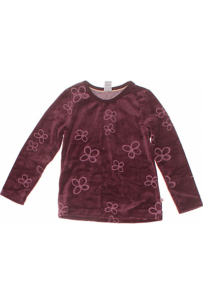 Sanetta Dívčí tepláková souprava fialová květinový vzor Vel. 116 cm | Sanetta | obrázek 2