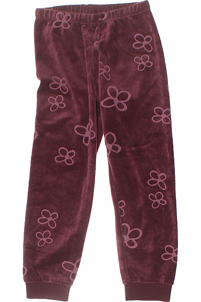 Sanetta Dívčí tepláková souprava fialová květinový vzor Vel. 116 cm | Sanetta | obrázek 3