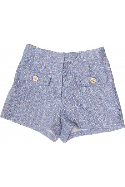 River Island Dámské modré elegantní krátké kraťasy s kapsami Vel. 34 | River Island | obrázek 2