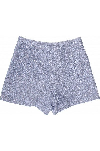 River Island Dámské modré elegantní krátké kraťasy s kapsami Vel. 34 | River Island | obrázek 3