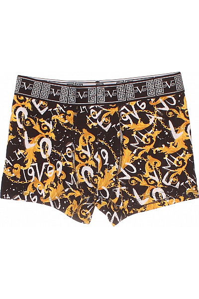 VERSACE pánské bavlněné boxerky černé barokní vzor Vel. EU M | VERSACE | obrázek 2