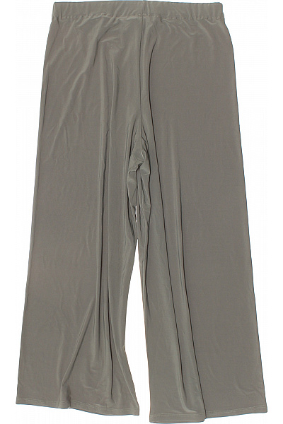 Dámské dlouhé volné kalhoty s rozparkem šedé Velikost S | Unimoda | obrázek 3