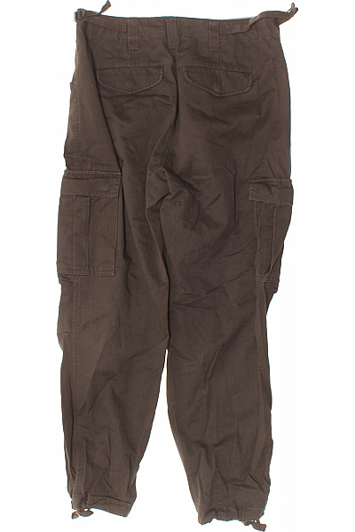 asos Pánské bavlněné cargo kalhoty volnočasové hnědé s kapsami Vel. 36 | asos | obrázek 2