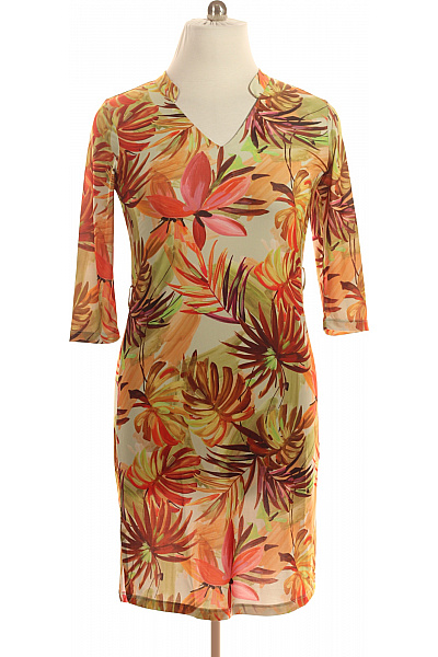 Smashed Lemond Dámské šaty s krátkým rukávem květované volnočasové letní Vel. US 6 | Smashed Lemond | obrázek 2