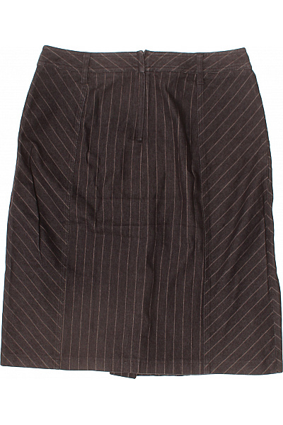 Next Dámská pruhovaná sukně ke kolenům business s kapsami Vel. 40 | Next | obrázek 3