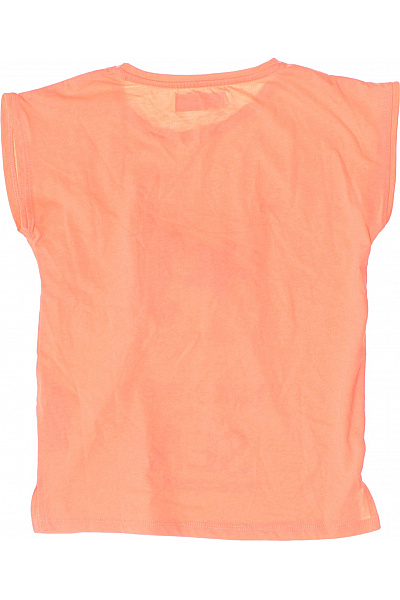 DESIGUAL oranžové tričko s potiskem mořského koníka a hvězdice Vel. 134/140 cm | DESIGUAL | obrázek 2