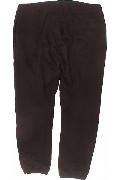 La Martina Pánské bavlněné tepláky černé volnočasové s potiskem Vel. XXL | La Martina | obrázek 2