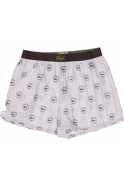 LACOSTE pánské bavlněné trenky s potiskem Velikost l | LACOSTE | obrázek 2