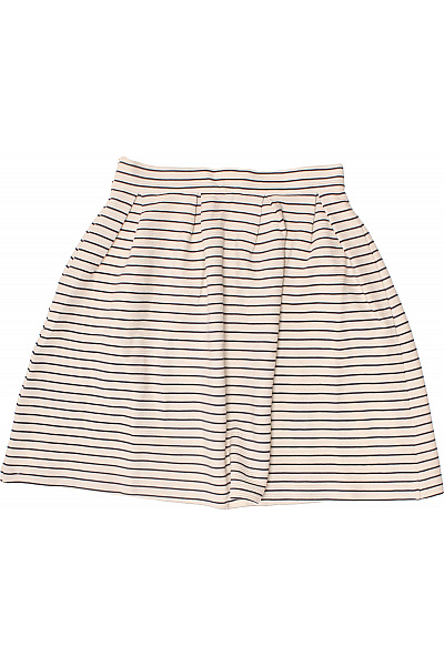 Dámská bavlněná pruhovaná krátká áčková sukně Vel. S | Unimoda | obrázek 3