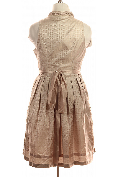 MARJO Dámské šaty bez rukávů krajkové s páskem elegantní společenské koktejlové Velikost 50 | MARJO | obrázek 2