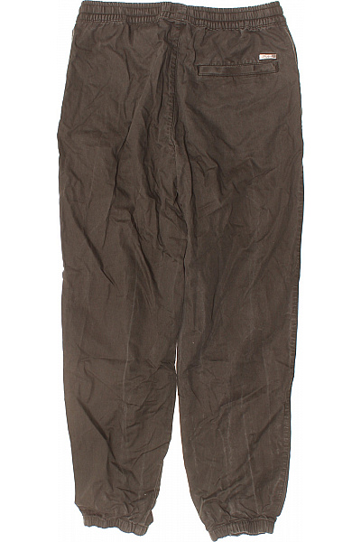 ARMANI Pánské hnědé jogger tepláky bavlněné lyocellové volnočasové s kapsami Velikost 30 | ARMANI | obrázek 3