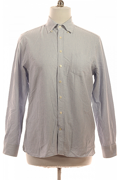 HACKETT Pánská košile s dlouhým rukávem pruhovaná business elegantní bavlněné Velikost L | HACKETT | obrázek 2