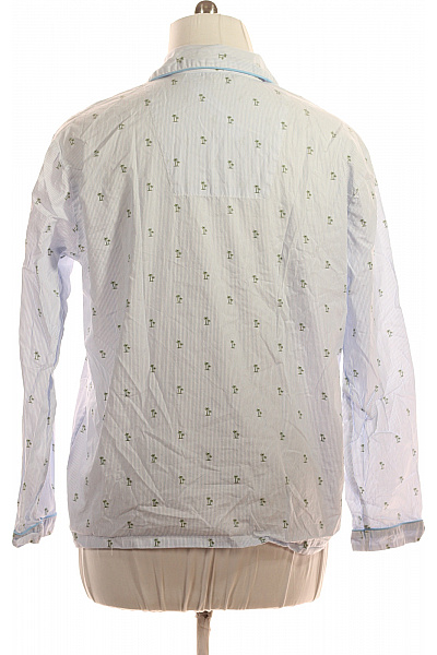 ambassador1867 Pánské pyžamo modré bavlněné s palmovým vzorem Vel. EU L | ambassador1867 | obrázek 3