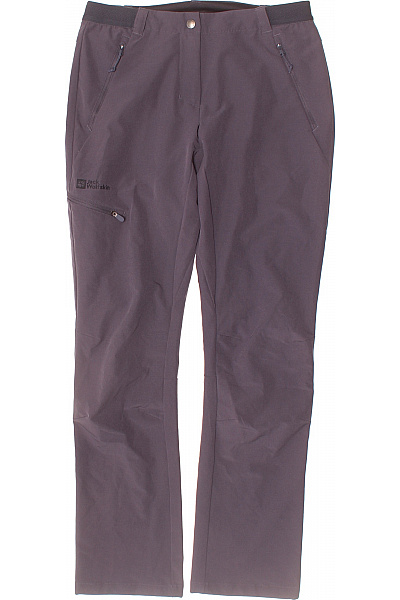 Jack Wolfskin Dámské Polyesterové Outdoorové Turistické Kalhoty S Kapsami Rovné Velikost 36