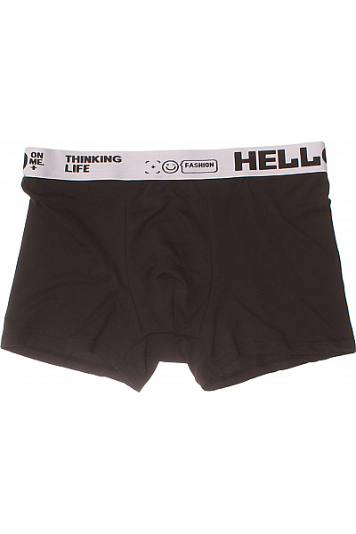 Fashion Pánské boxerky černé polyesterové s potiskem Vel. M | Fashion | obrázek 2