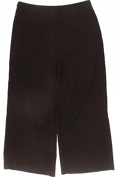 Cartoon Dámské černé Elegantní Volnočasové Tříčtvrteční Kalhoty Velikost 40