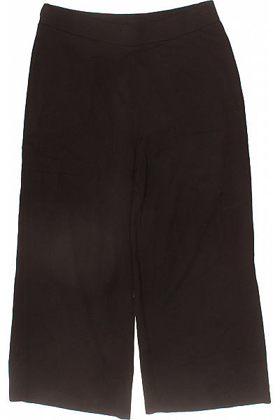 Cartoon Dámské černé elegantní volnočasové tříčtvrteční kalhoty Velikost 40 | Cartoon | obrázek 2