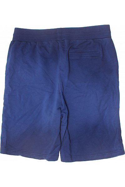 pánské modré teplákové kraťasy s kapsami Vel. M | Unimoda | obrázek 3