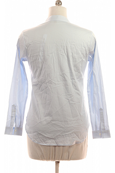 LAWRENCE GREY Dámská bavlněná světle modrá košilová halenka dlouhý rukáv elegantní business Velikost EU 34 | LAWRENCE GREY | obrázek 2