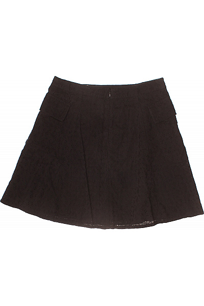 SUPERDRY Dámská bavlněná černá broderie anglaise áčková letní mini sukně Vel. XS | SUPERDRY | obrázek 3