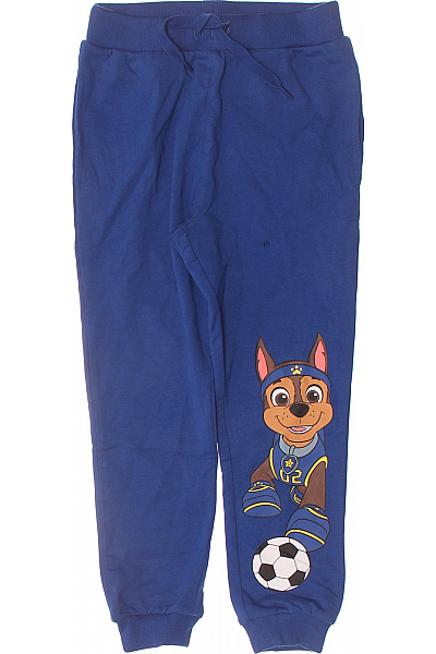 Name It Dětské Bavlněné Modré Tepláky Chase Fotbalista Vel. 110 CM