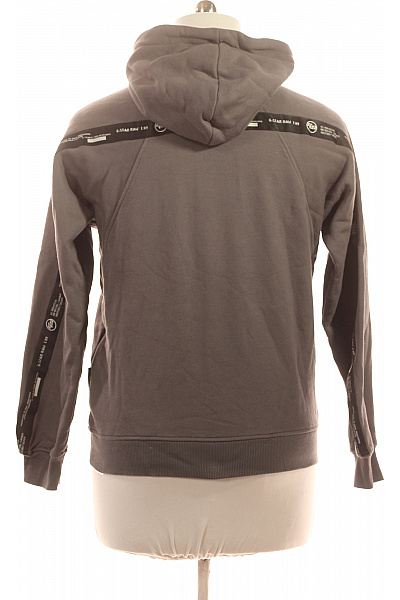 G-Star pánská bavlněná mikina s kapucí přes hlavu jednobarevná streetwear Vel. S | G-Star | obrázek 2