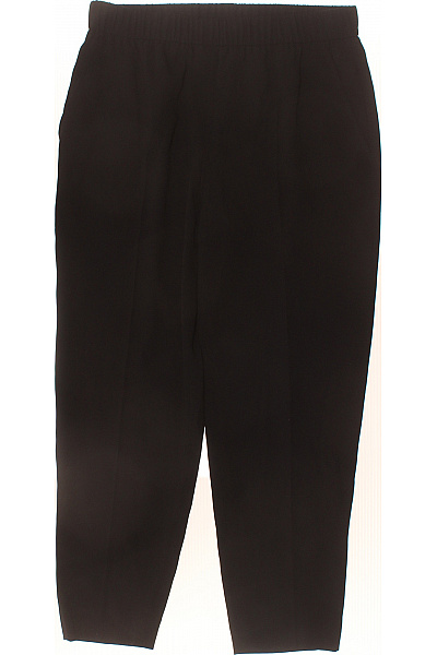 Escada Dámské elegantní černé triacetátové kalhoty volnočasové rovné Vel. 38 | Escada | obrázek 2