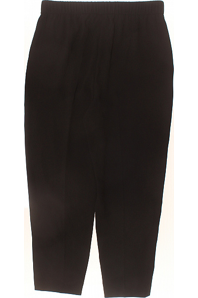 Escada Dámské elegantní černé triacetátové kalhoty volnočasové rovné Vel. 38 | Escada | obrázek 3