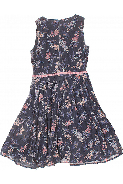 happy girls Dívčí květované šaty modré Velikost 146 | happy girls | obrázek 2
