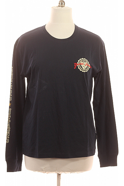 Guess Pánské Tričko S Dlouhým Rukávem A Potiskem Vel. XL