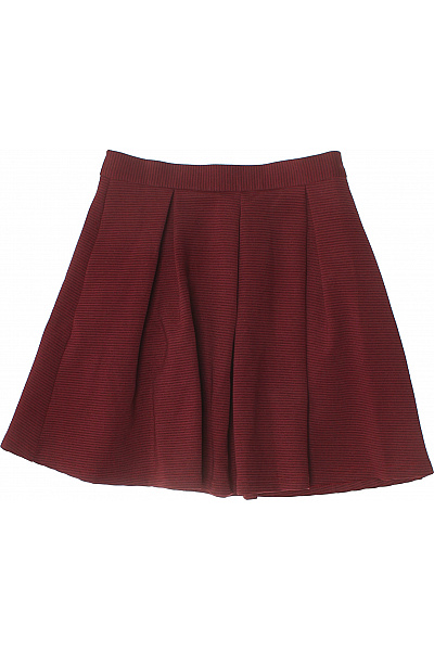 Topshop Dámská pruhovaná krátká skater sukně červená Velikost 34 | Topshop | obrázek 2