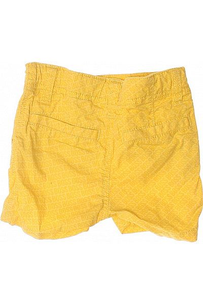 Hugo Boss Dětské Bavlněné Žluté Kraťasy Vzorované Letní Velikost EU 67 | Hugo Boss | obrázek 2