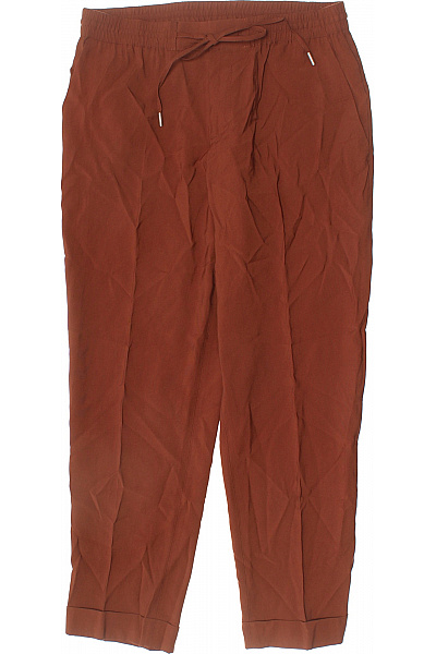 Marc O´Polo Dámské viskózové volnočasové kalhoty hnědé lété volné s gumou v pase Velikost EU 40 | Marc O´Polo | obrázek 2