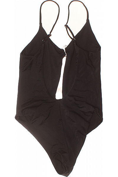 PHILLIP PLEIN Dámské jednodílné plavky s kamínky sexy lesklé černé Velikost M | PHILLIP PLEIN | obrázek 3