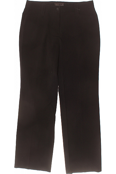 BRAX Dámské černé polyesterové oblekové rovné kalhoty business Vel. EU 38 | BRAX | obrázek 2
