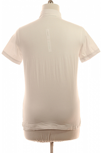 Karl Lagerfeld Pánské bílé polo tričko s krátkým rukávem a výšivkou Vel. M | Karl Lagerfeld | obrázek 2