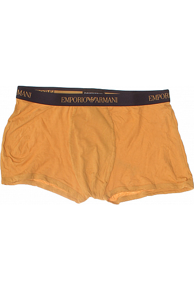 ARMANI pánské bavlněné boxerky žluté Vel. L | ARMANI | obrázek 2
