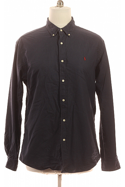 Ralph Lauren Pánské košile s dlouhým rukávem ležérní business modré Vel. L | Ralph Lauren | obrázek 2