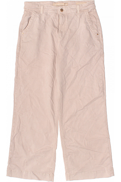 Guess Dámské Volné Kalhoty Béžové S Kapsami široké Vel. S