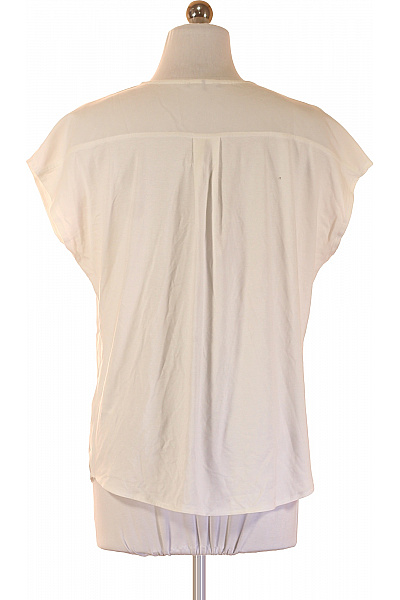 OLSEN Bílá halenka bez rukávů elegantní volná Velikost L | OLSEN | obrázek 3