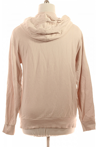 ADIDAS Růžová bavlněná mikina s kapucí a klokaní kapsou Velikost M | ADIDAS | obrázek 3