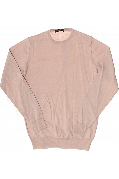 Roberto Cavalli Pánský Svetr Růžový Pletený Basic Velikost XS