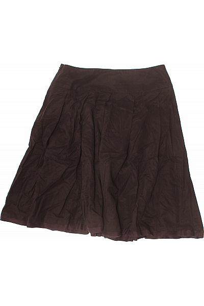 Karen Millen Dámská bavlněná hnědá kolová krátká volná sukně Vel. 38 | Karen Millen | obrázek 3