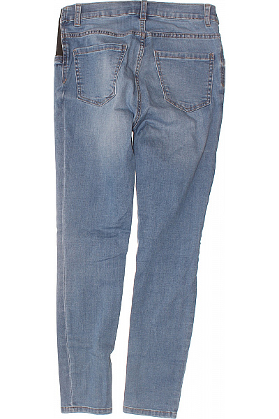 MANGO Dámské těhotenské džíny modré strečové úzké seprané Velikost S | MANGO | obrázek 2