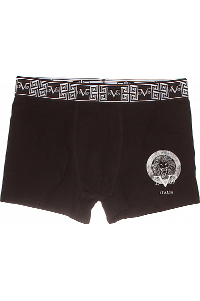 VERSACE pánské bavlněné boxerky černé s potiskem Vel. EU M | VERSACE | obrázek 2