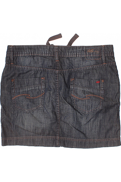 s.OLIVER Dámské džínové sukně s kapsami a páskem modré Velikost 38 | s.OLIVER | obrázek 3