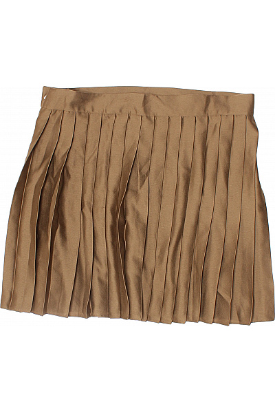 River Island Dámská hnědá plisovaná mini sukně s kapsami Velikost 40 | River Island | obrázek 3